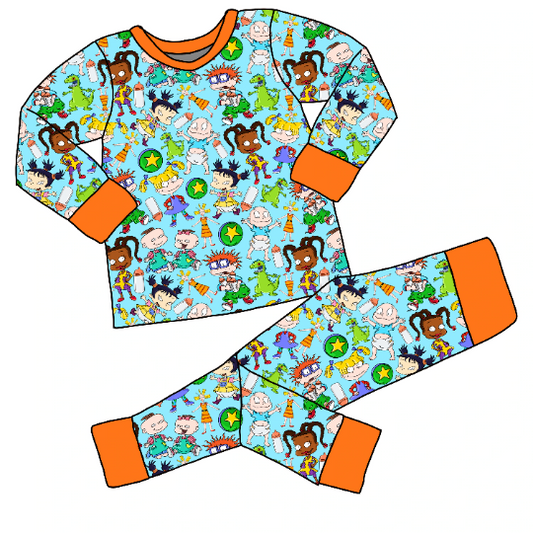 Silly Babies Two-Piece Pajama Set SHIPS IN FEB